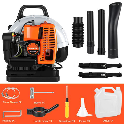 Stroke backpack leaf blower - 2-stroke,